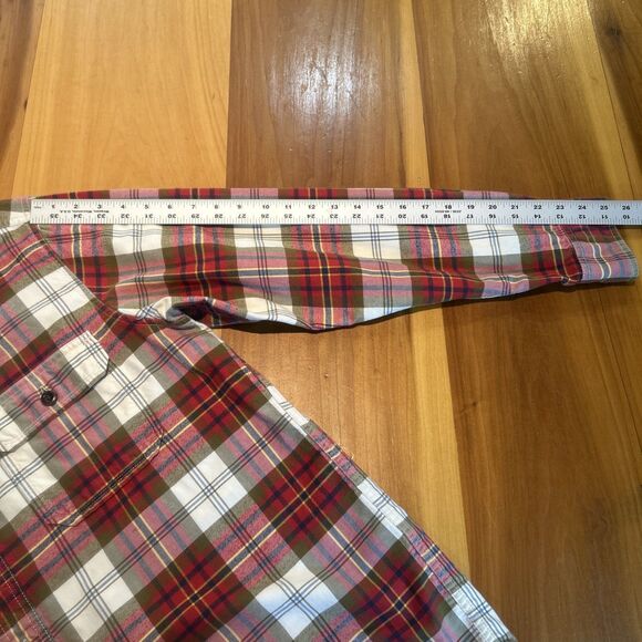 Eddie Bauer Sport Shop Flannel Shirt. Men’s Large. Plaid. Button Up. Long Sleeve - Picture 10 of 11